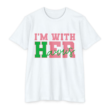 I'm With Her Kamala Harris CVC Jersey T-shirt