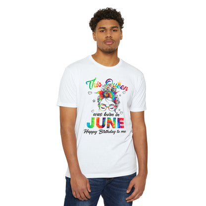 This Queen Was Born In June- T-Shirt