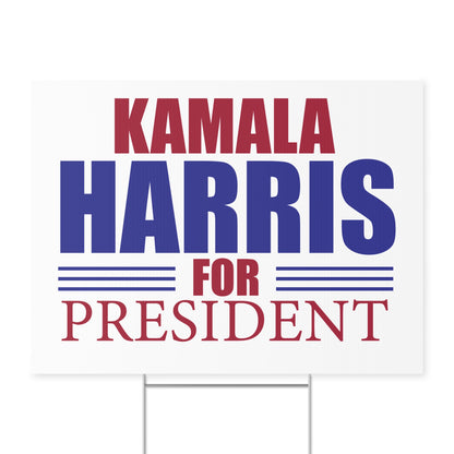 Kamala Harris 2024 Yard Sign