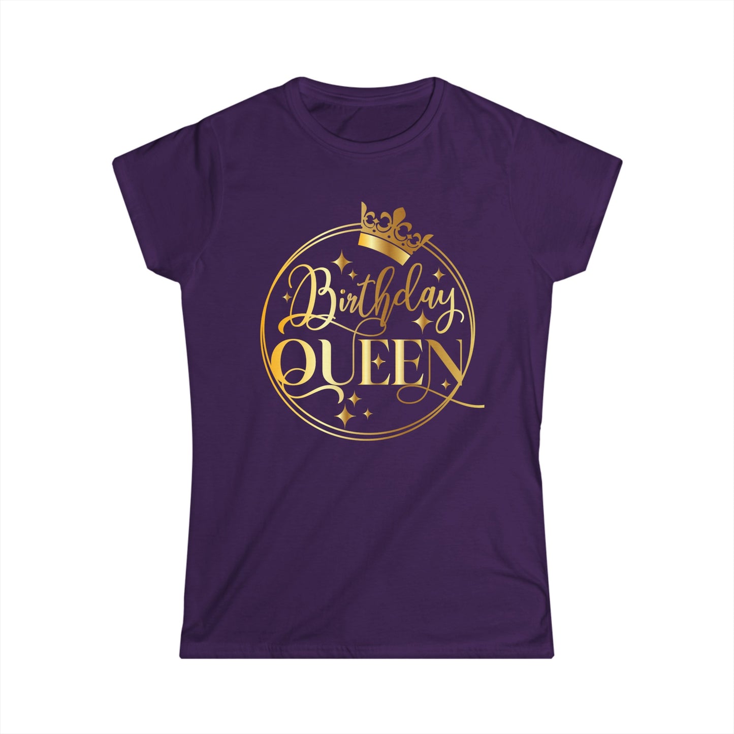 Birthday Queen- Women's Softstyle Tee