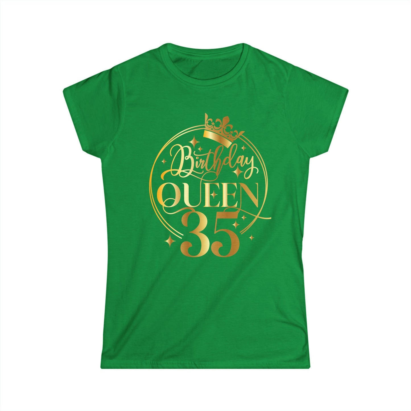 Birthday Queen 35- Women's Softstyle Tee