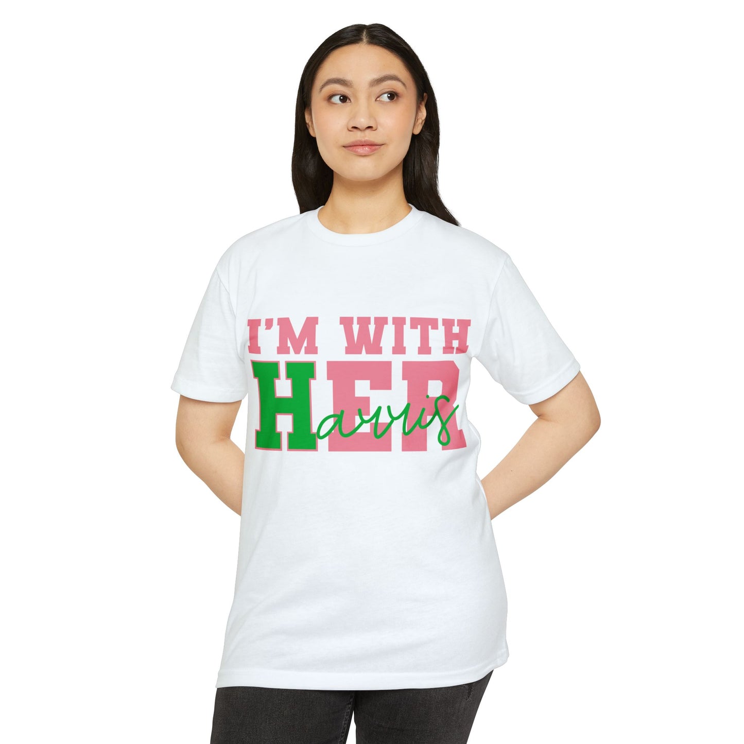 I'm With Her Kamala Harris CVC Jersey T-shirt