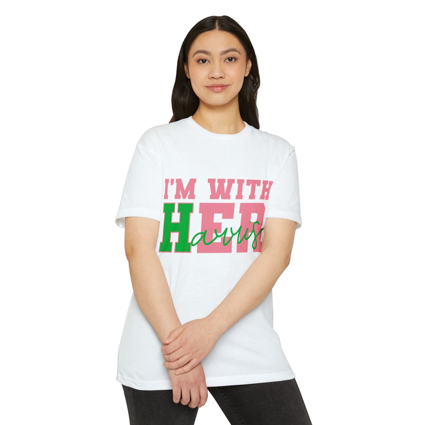 I'm With Her Kamala Harris CVC Jersey T-shirt