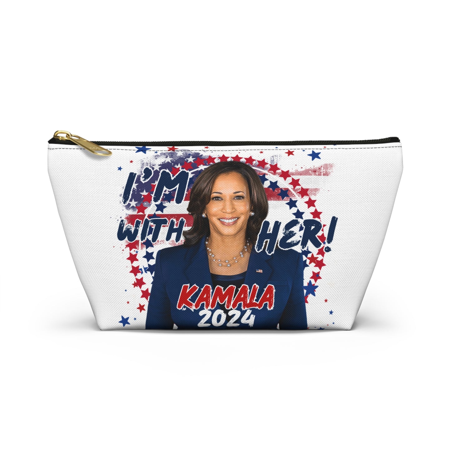 Kamala Harris Accessory Pouch w T-bottom