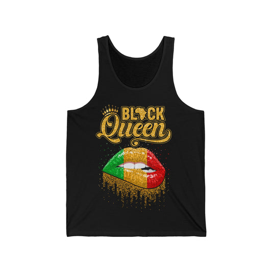 Black Queen-Jersey Tank