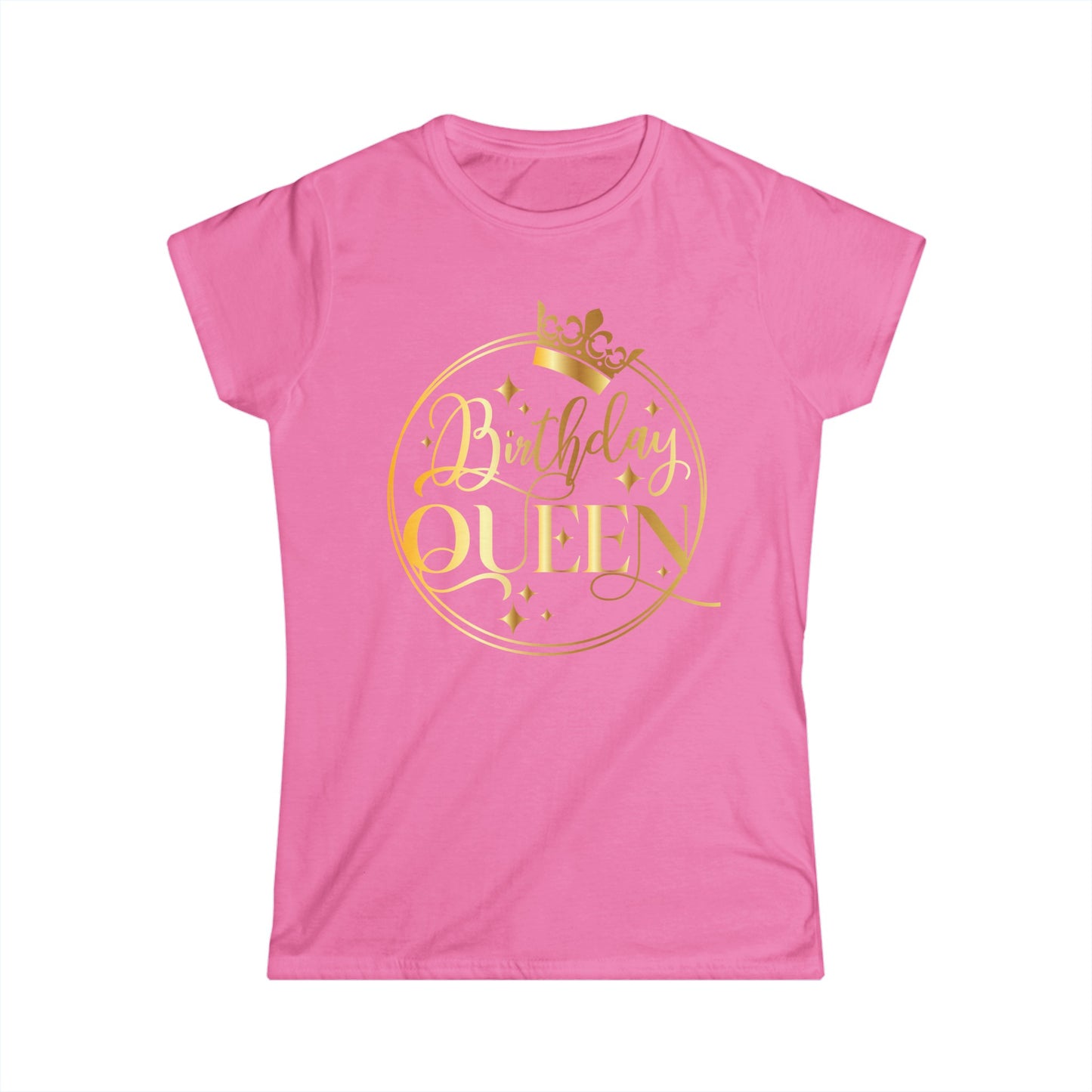 Birthday Queen- Women's Softstyle Tee