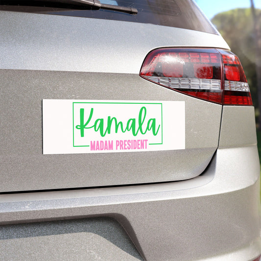 Kamala Madam President Car Magnets