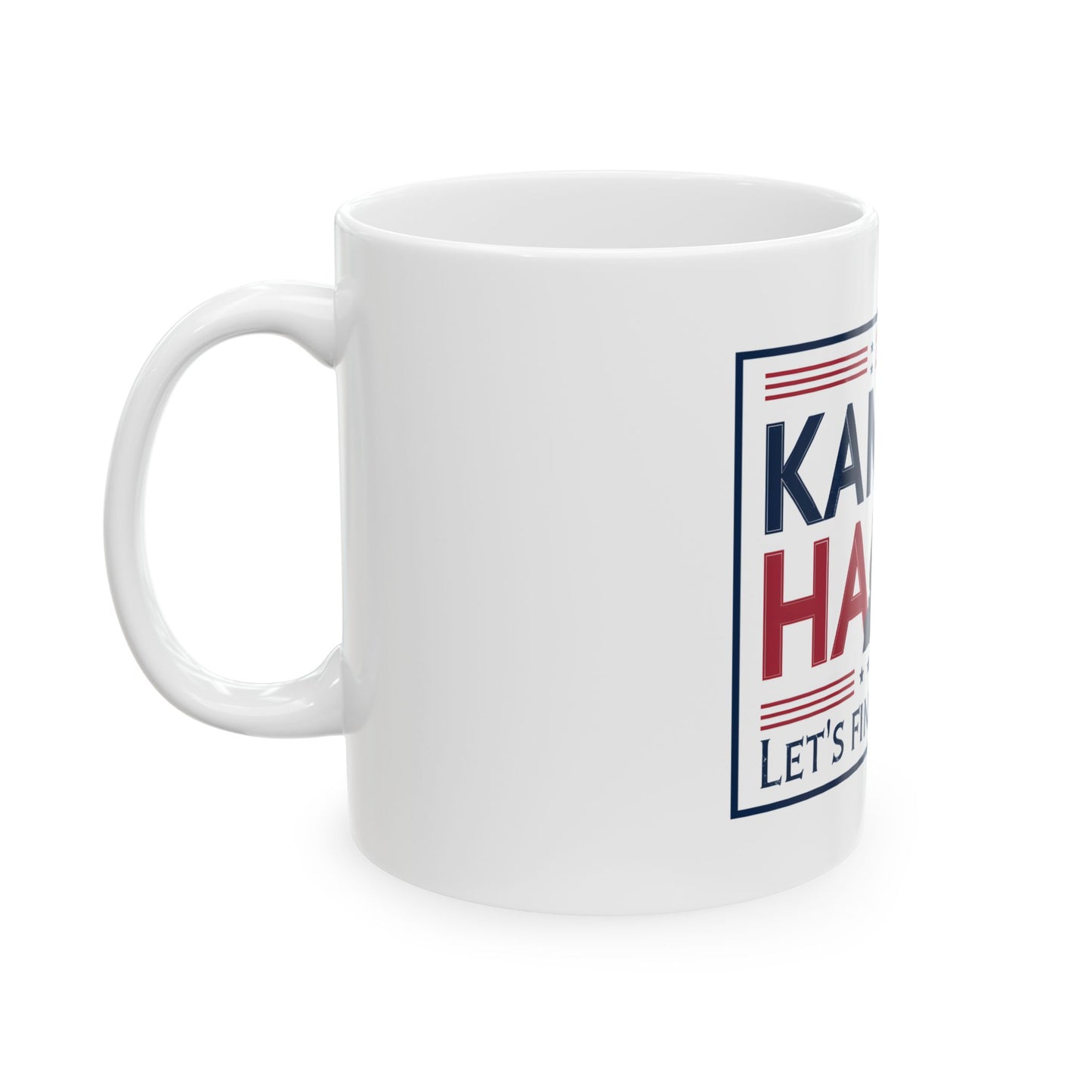 Kamala Harris Ceramic Mug, 11oz,