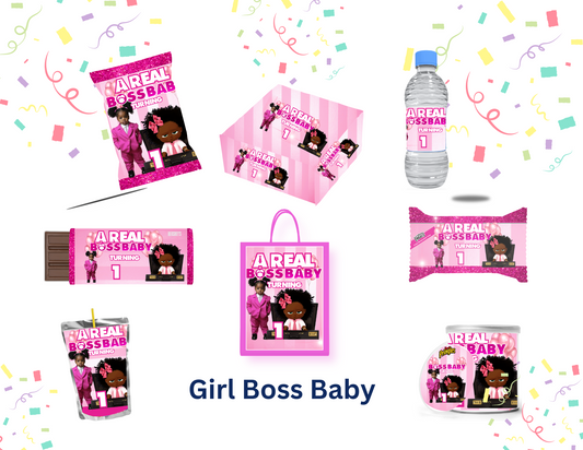 Party Favor Bundles Girl Boss Baby