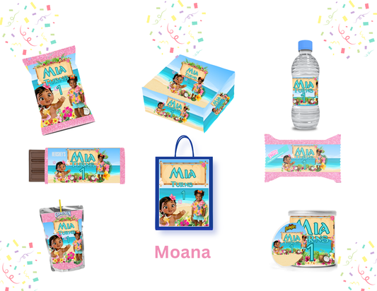 Party Favor Bundles Princess Moana