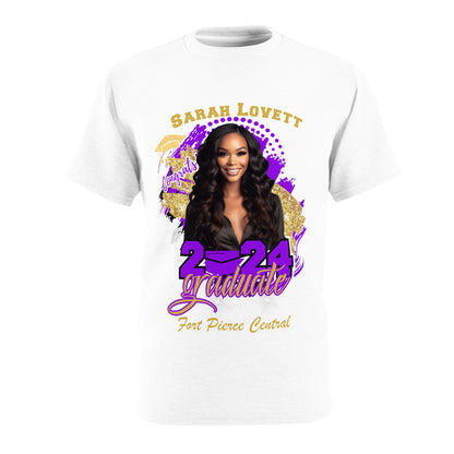 Purple and Gold Graduation Shirt